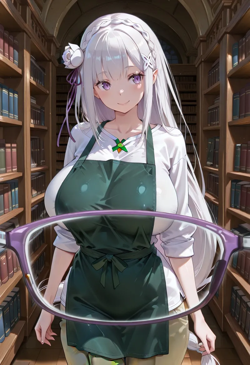 マイネームルナ Pregnant Belly Library Series Emilia Sample - Image 9