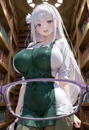 マイネームルナ Pregnant Belly Library Series Emilia Sample - Page 10