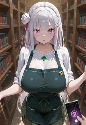 マイネームルナ Pregnant Belly Library Series Emilia Sample - Page 35