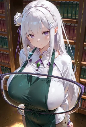 マイネームルナ Pregnant Belly Library Series Emilia Sample - Page 8