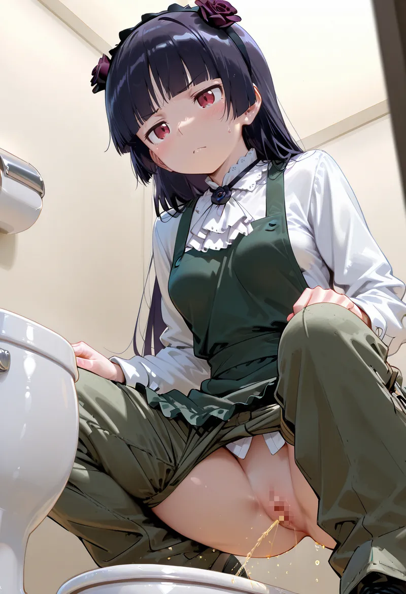 マイネームルナ Pregnant Belly Library Series Gokou Ruri Sample - Image 24