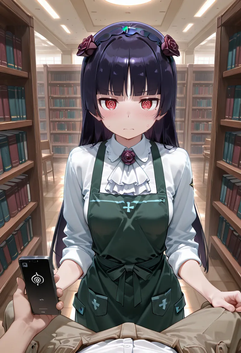 マイネームルナ Pregnant Belly Library Series Gokou Ruri Sample - Image 31