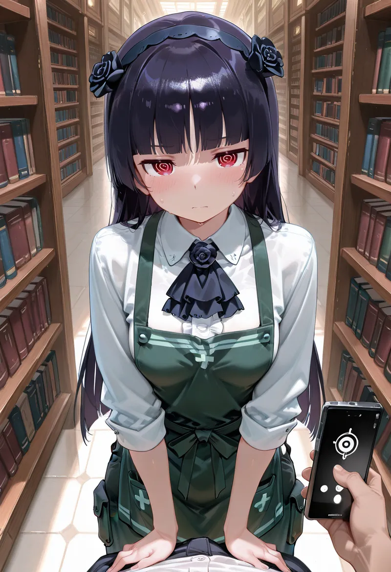 マイネームルナ Pregnant Belly Library Series Gokou Ruri Sample - Image 33