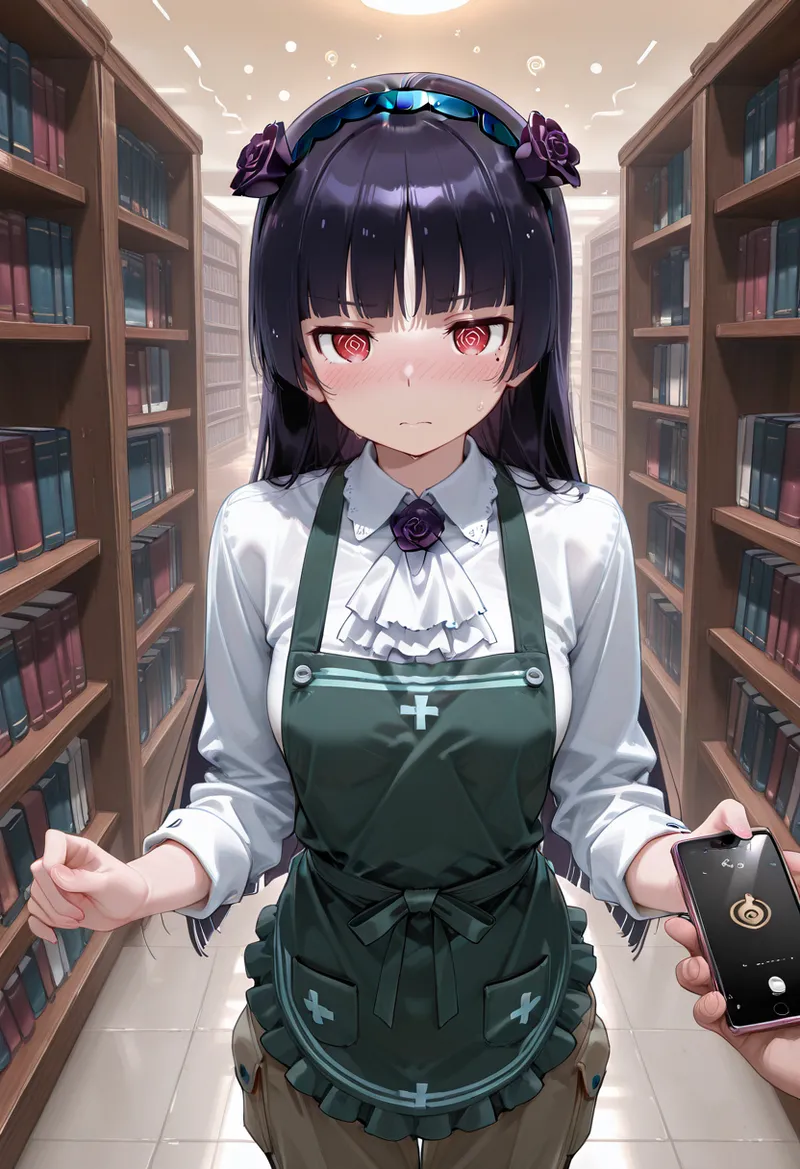 マイネームルナ Pregnant Belly Library Series Gokou Ruri Sample - Image 34