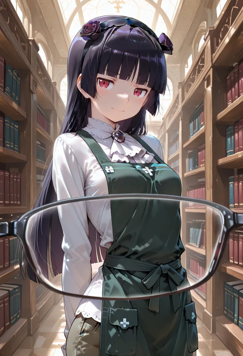 マイネームルナ Pregnant Belly Library Series Gokou Ruri Sample - Image 6