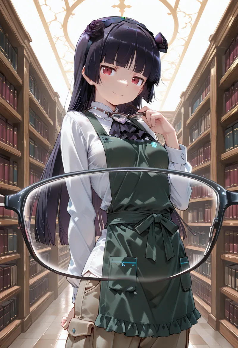 マイネームルナ Pregnant Belly Library Series Gokou Ruri Sample - Image 8