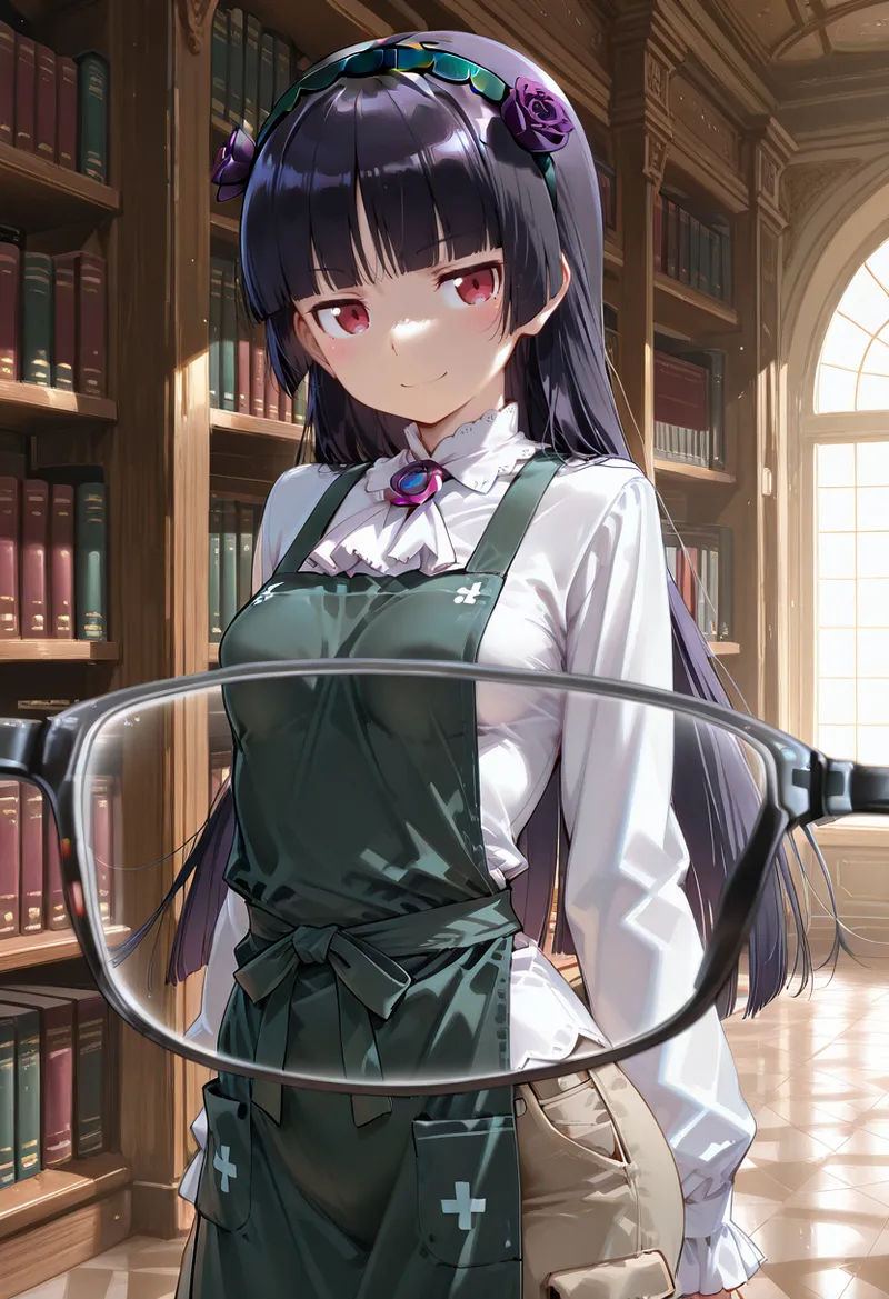 マイネームルナ Pregnant Belly Library Series Gokou Ruri Sample - Image 9