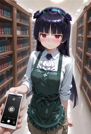 マイネームルナ Pregnant Belly Library Series Gokou Ruri Sample - Page 30