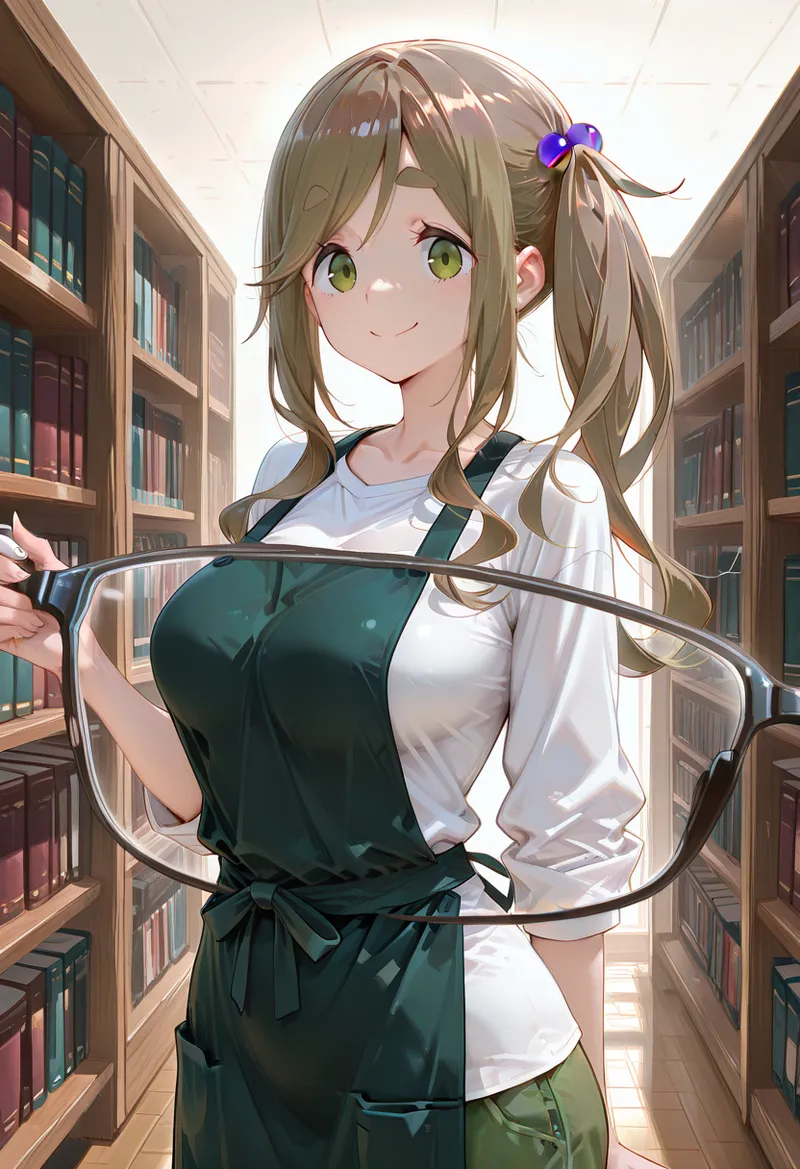 マイネームルナ Pregnant Belly Library Series Inuyama Aoi Sample - Image 10