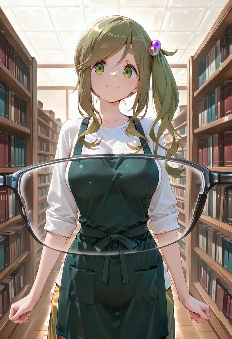 マイネームルナ Pregnant Belly Library Series Inuyama Aoi Sample - Image 7