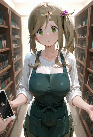 マイネームルナ Pregnant Belly Library Series Inuyama Aoi Sample - Page 31