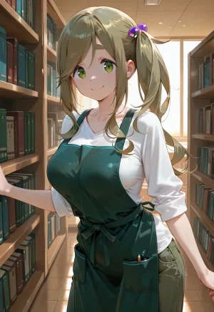 マイネームルナ Pregnant Belly Library Series Inuyama Aoi Sample - Page 4