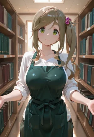 マイネームルナ Pregnant Belly Library Series Inuyama Aoi Sample - Page 5