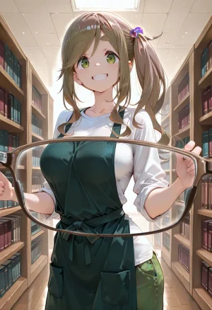 マイネームルナ Pregnant Belly Library Series Inuyama Aoi Sample - Page 6