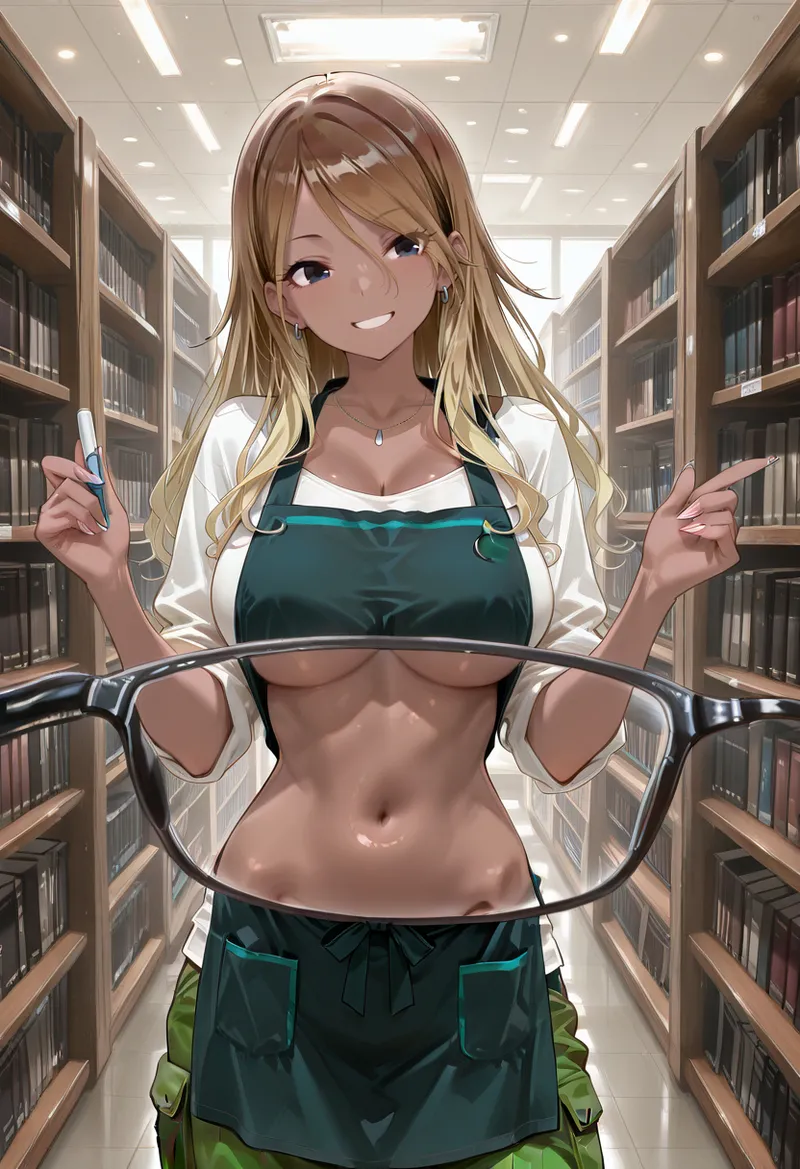 マイネームルナ Pregnant Belly Library Series Izumi Mei Sample - Image 8