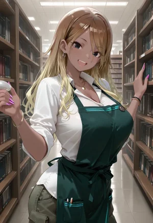 マイネームルナ Pregnant Belly Library Series Izumi Mei Sample - Page 5