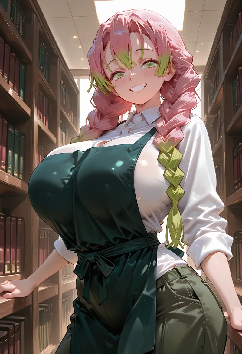 マイネームルナ Pregnant Belly Library Series Kanroji Mitsuri Sample - Image 1