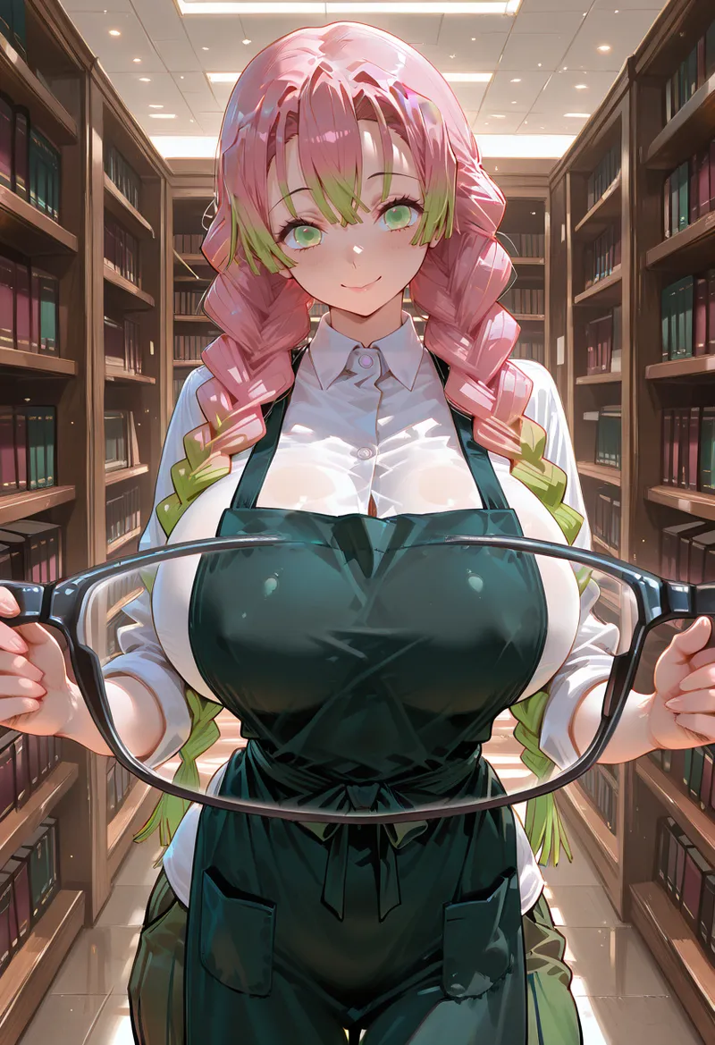 マイネームルナ Pregnant Belly Library Series Kanroji Mitsuri Sample - Image 7