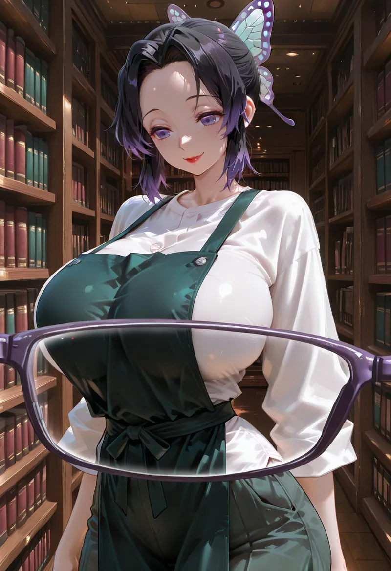 マイネームルナ Pregnant Belly Library Series Kochou Shinobu Sample - Image 6