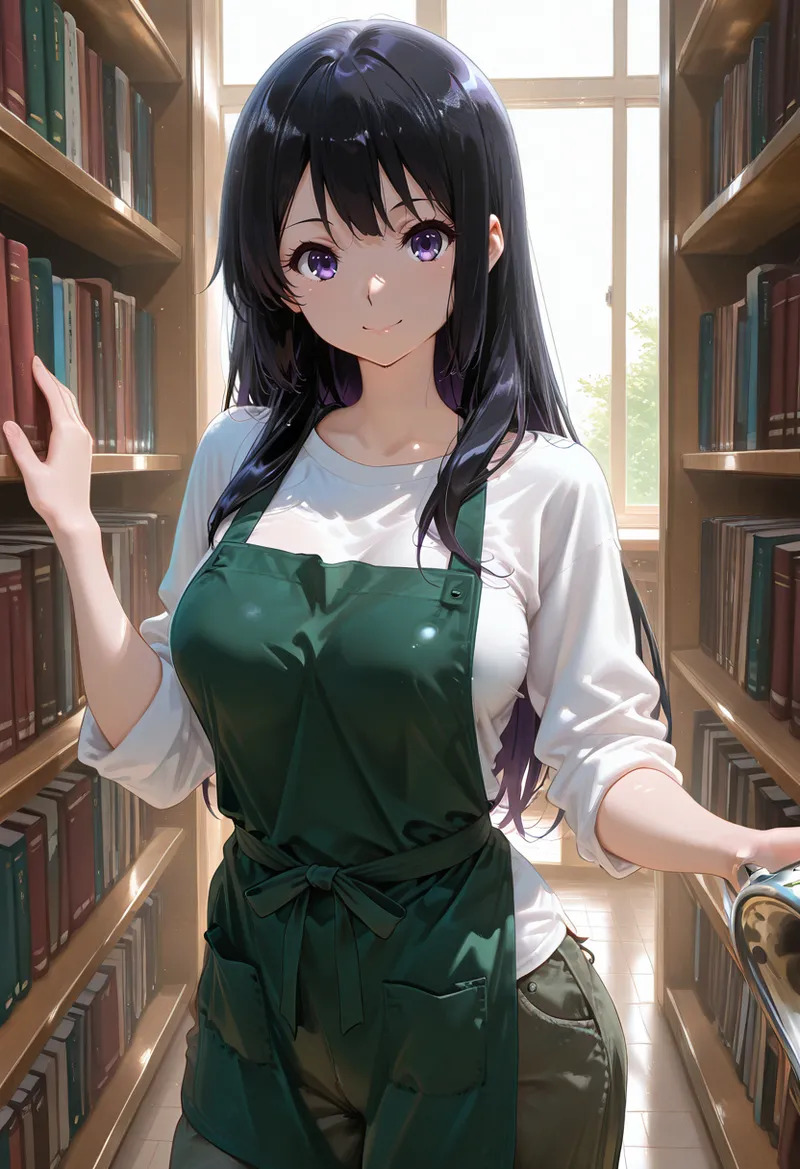 マイネームルナ Pregnant Belly Library Series Kousaka Reina Sample - Image 3