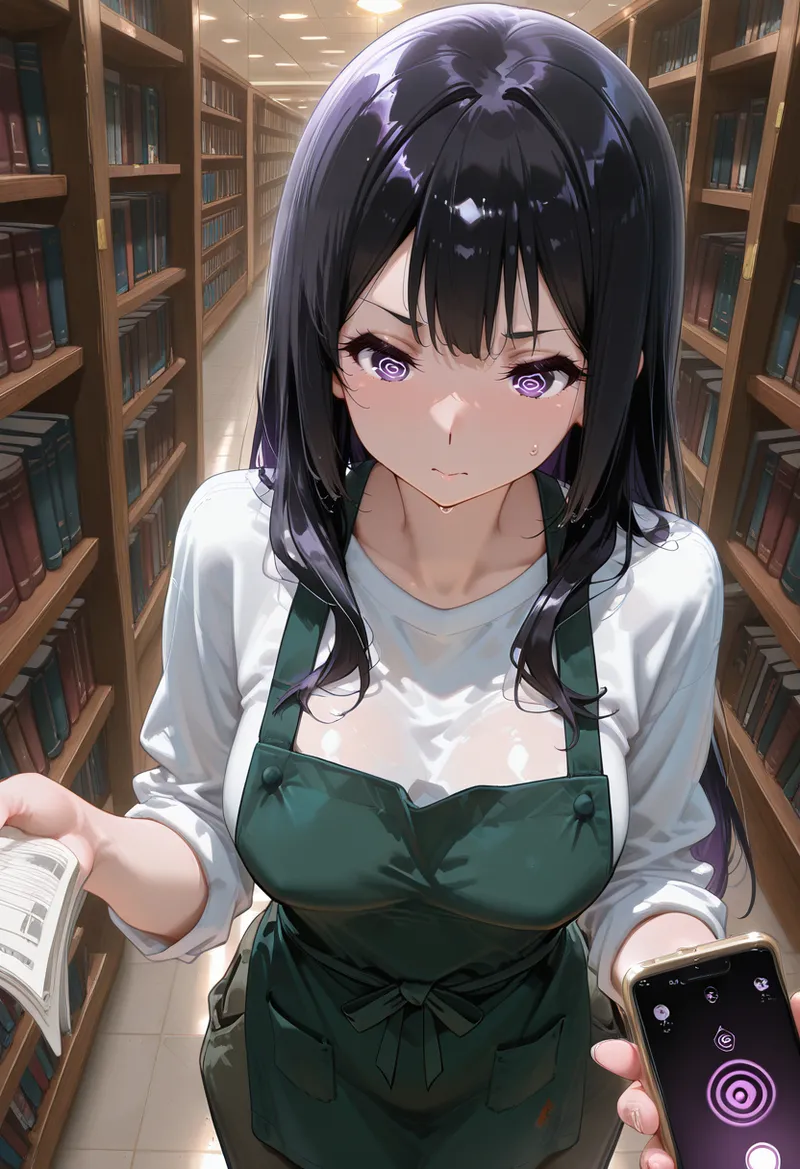 マイネームルナ Pregnant Belly Library Series Kousaka Reina Sample - Image 33