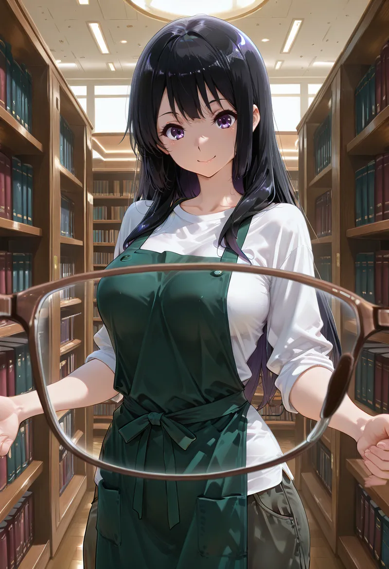 マイネームルナ Pregnant Belly Library Series Kousaka Reina Sample - Image 6