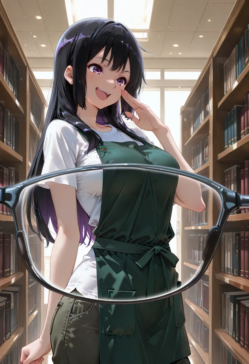 マイネームルナ Pregnant Belly Library Series Kousaka Reina Sample - Image 7
