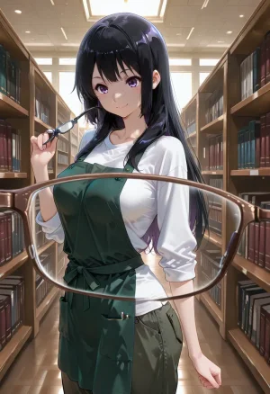 マイネームルナ Pregnant Belly Library Series Kousaka Reina Sample - Page 8