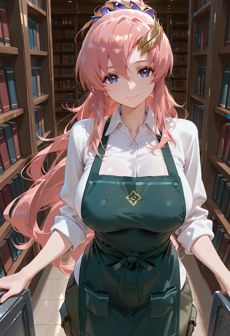 マイネームルナ Pregnant Belly Library Series Meer Campbell Sample - Image 2