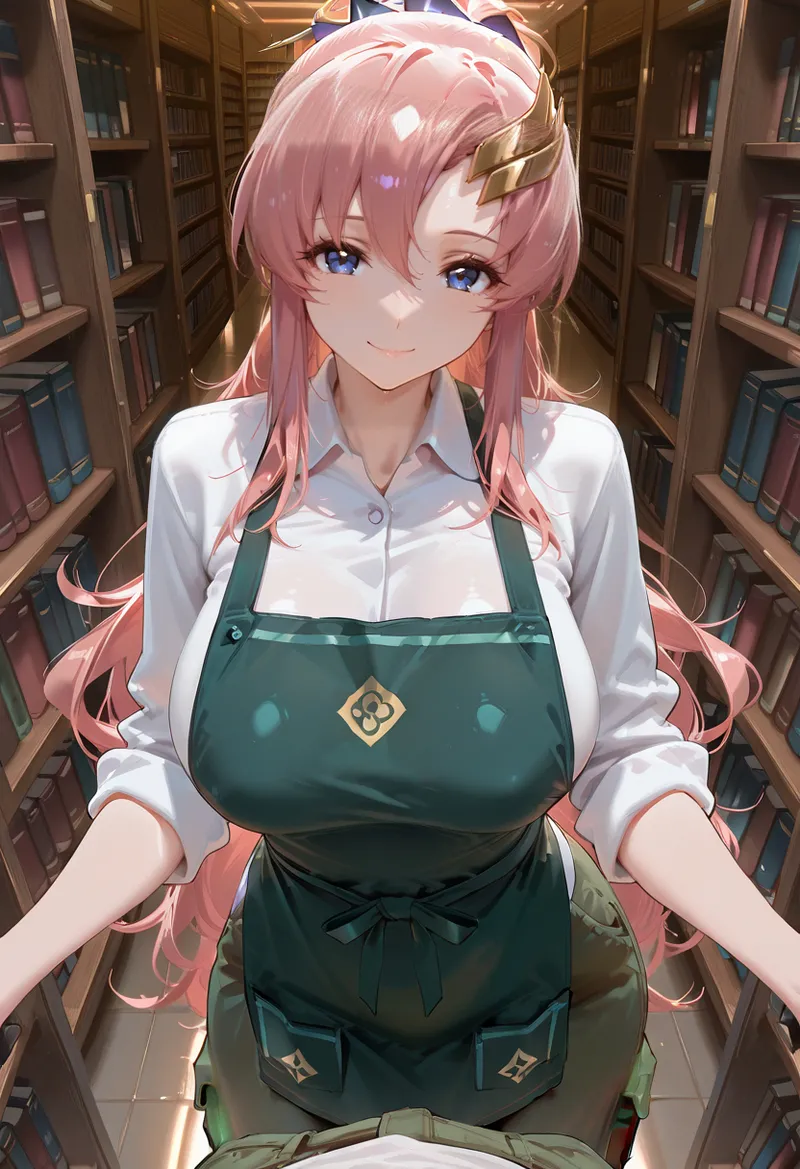 マイネームルナ Pregnant Belly Library Series Meer Campbell Sample - Image 3