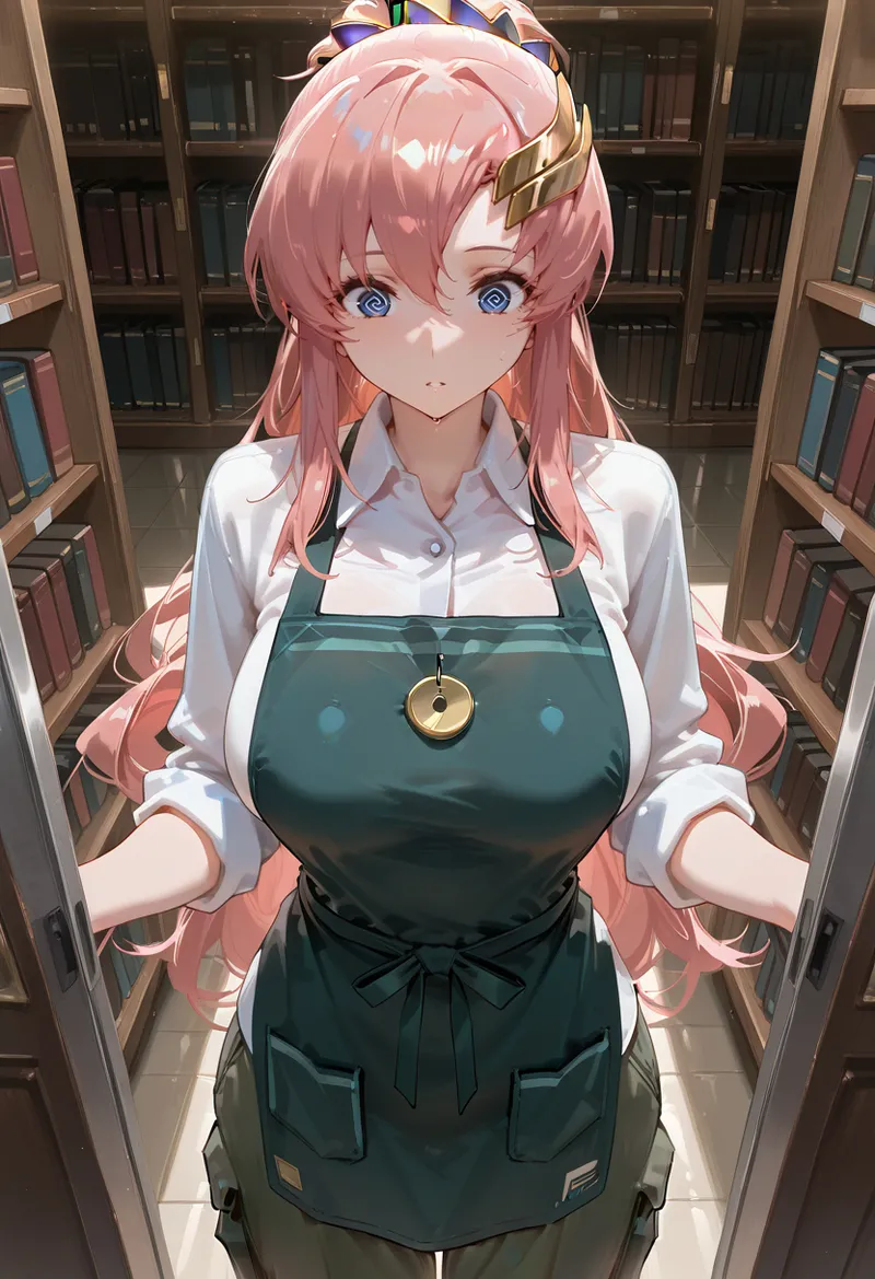 マイネームルナ Pregnant Belly Library Series Meer Campbell Sample - Image 32