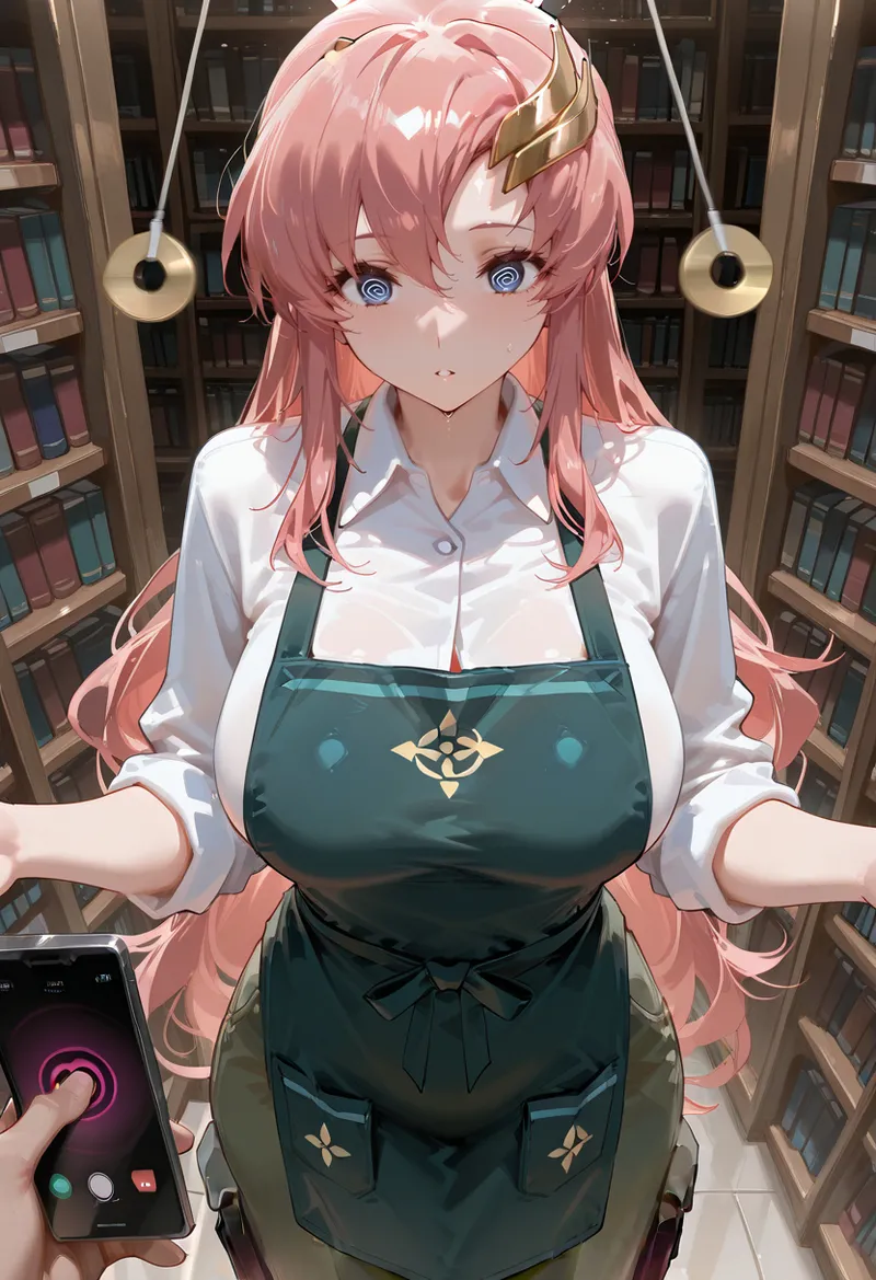 マイネームルナ Pregnant Belly Library Series Meer Campbell Sample - Image 33