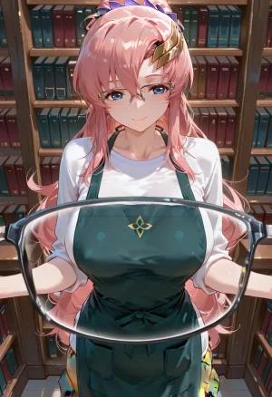 マイネームルナ Pregnant Belly Library Series Meer Campbell Sample - Page 10