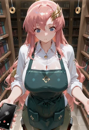 マイネームルナ Pregnant Belly Library Series Meer Campbell Sample - Page 31