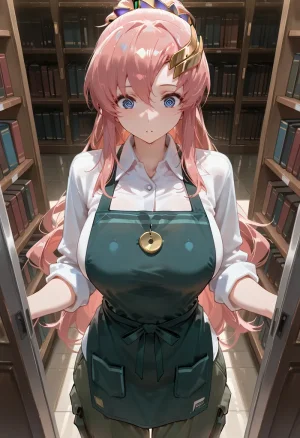 マイネームルナ Pregnant Belly Library Series Meer Campbell Sample - Page 32