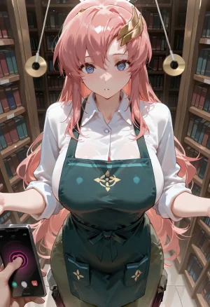 マイネームルナ Pregnant Belly Library Series Meer Campbell Sample - Page 33