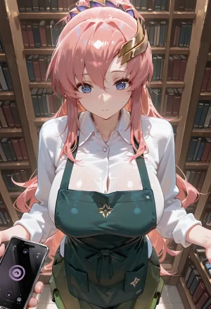 マイネームルナ Pregnant Belly Library Series Meer Campbell Sample - Page 34