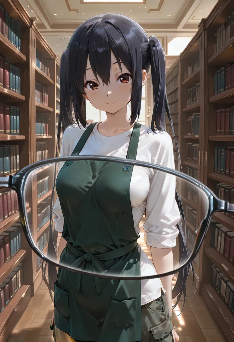 マイネームルナ Pregnant Belly Library Series Nakano Azusa Sample - Image 9