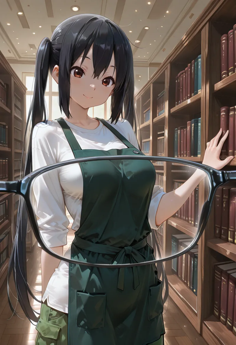 マイネームルナ Pregnant Belly Library Series Nakano Azusa Sample - Image 7