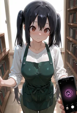 マイネームルナ Pregnant Belly Library Series Nakano Azusa Sample - Page 29