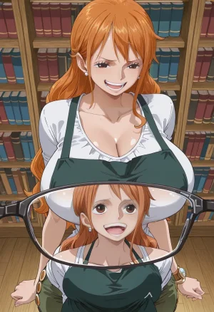 マイネームルナ Pregnant Belly Library Series Nami Sample - Page 7