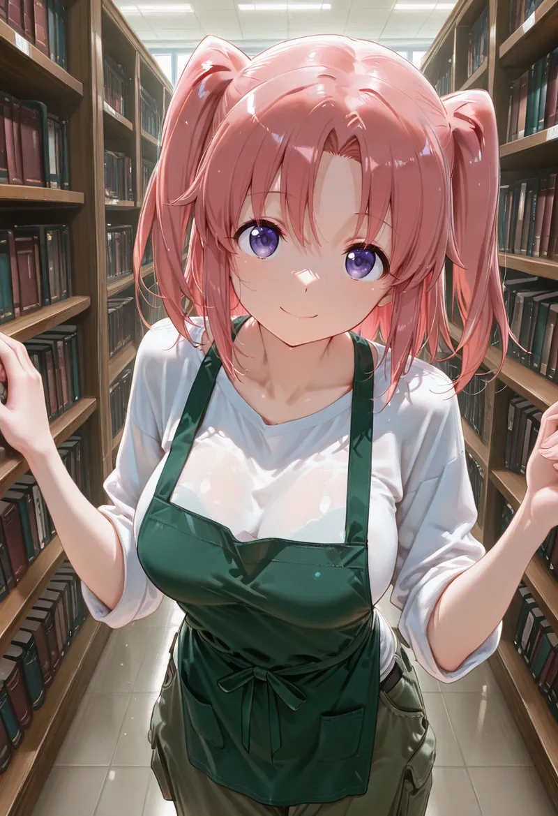 マイネームルナ Pregnant Belly Library Series Yonomori Kobeni Sample - Image 3