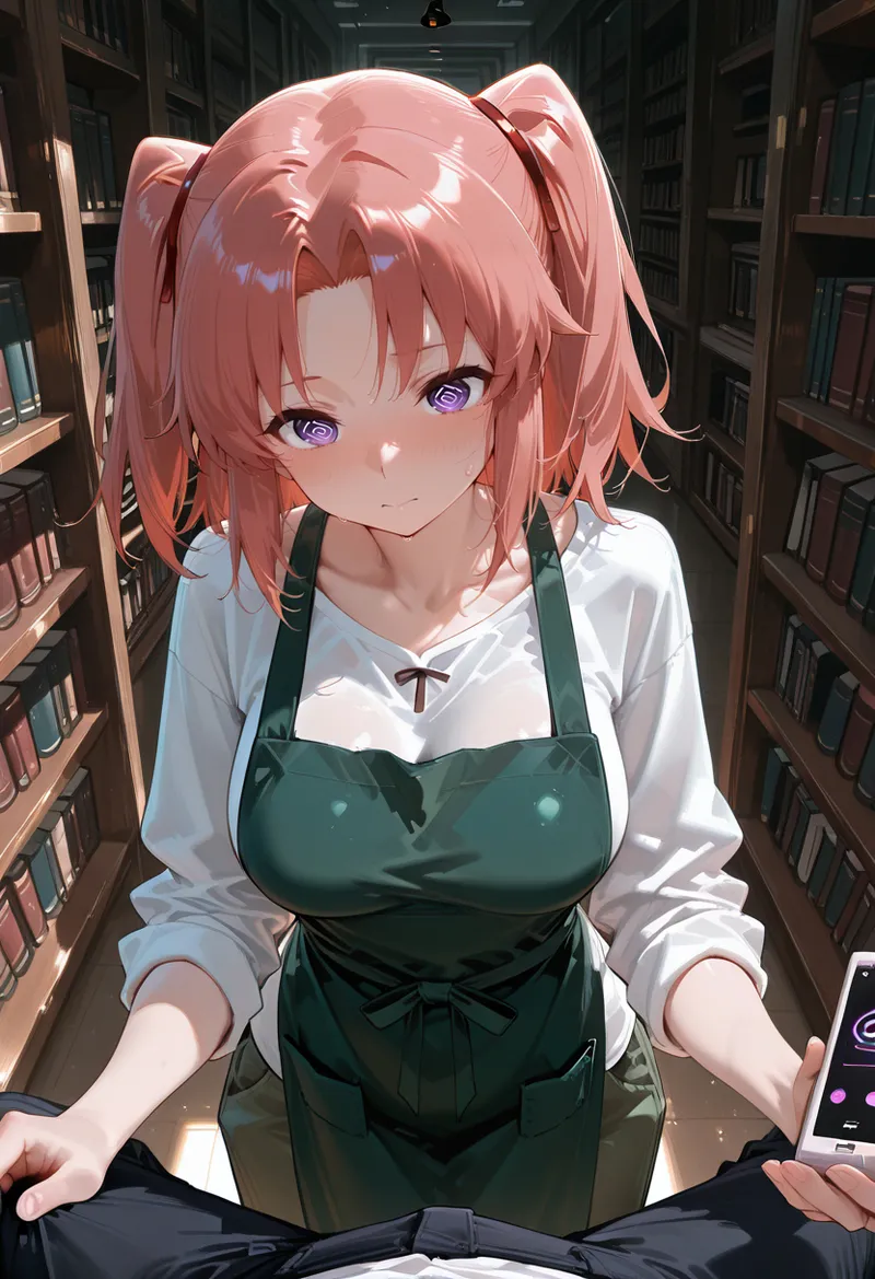 マイネームルナ Pregnant Belly Library Series Yonomori Kobeni Sample - Image 30