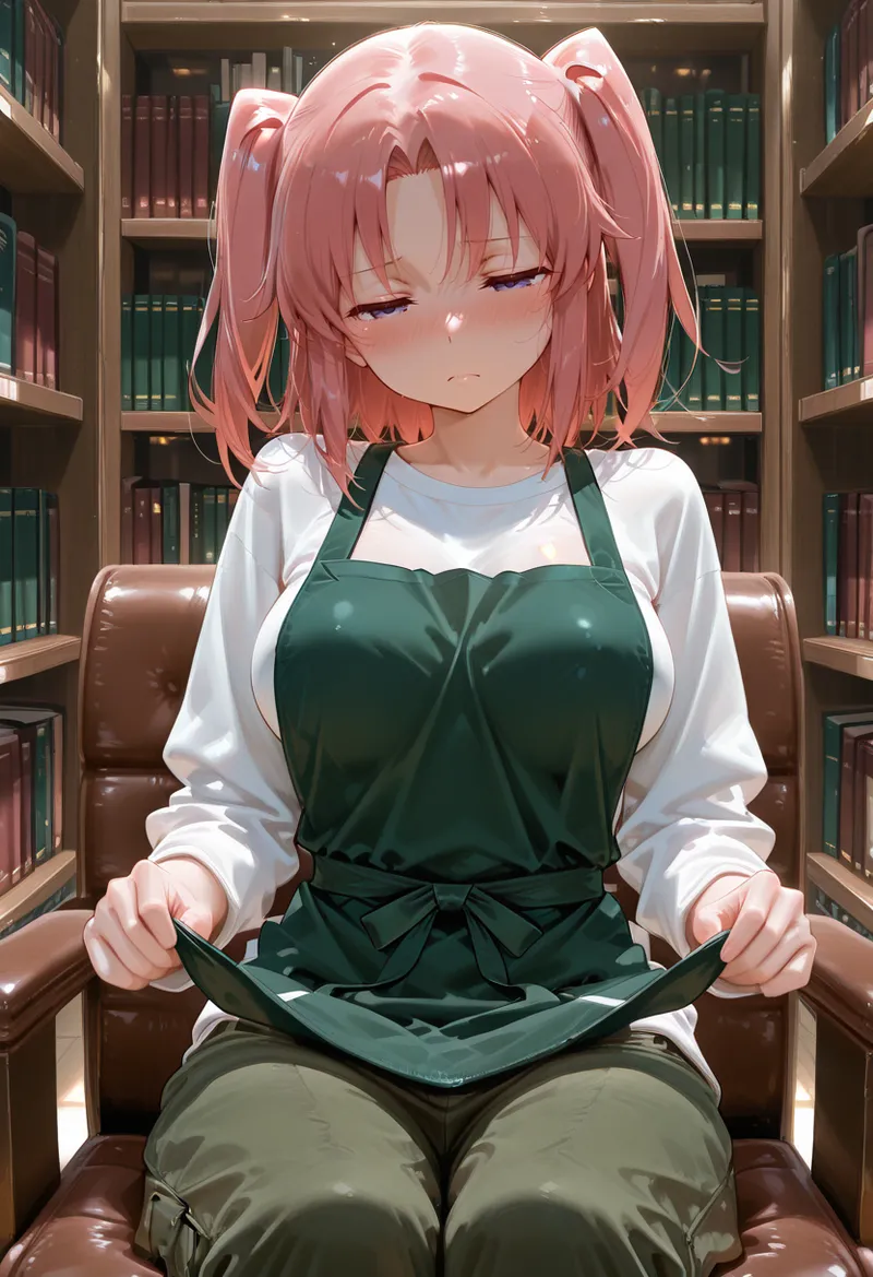 マイネームルナ Pregnant Belly Library Series Yonomori Kobeni Sample - Image 36