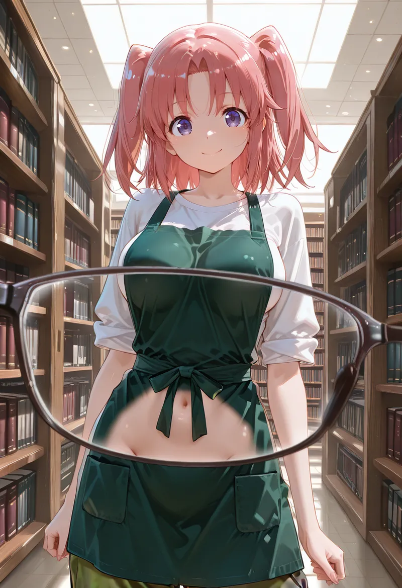 マイネームルナ Pregnant Belly Library Series Yonomori Kobeni Sample - Image 7