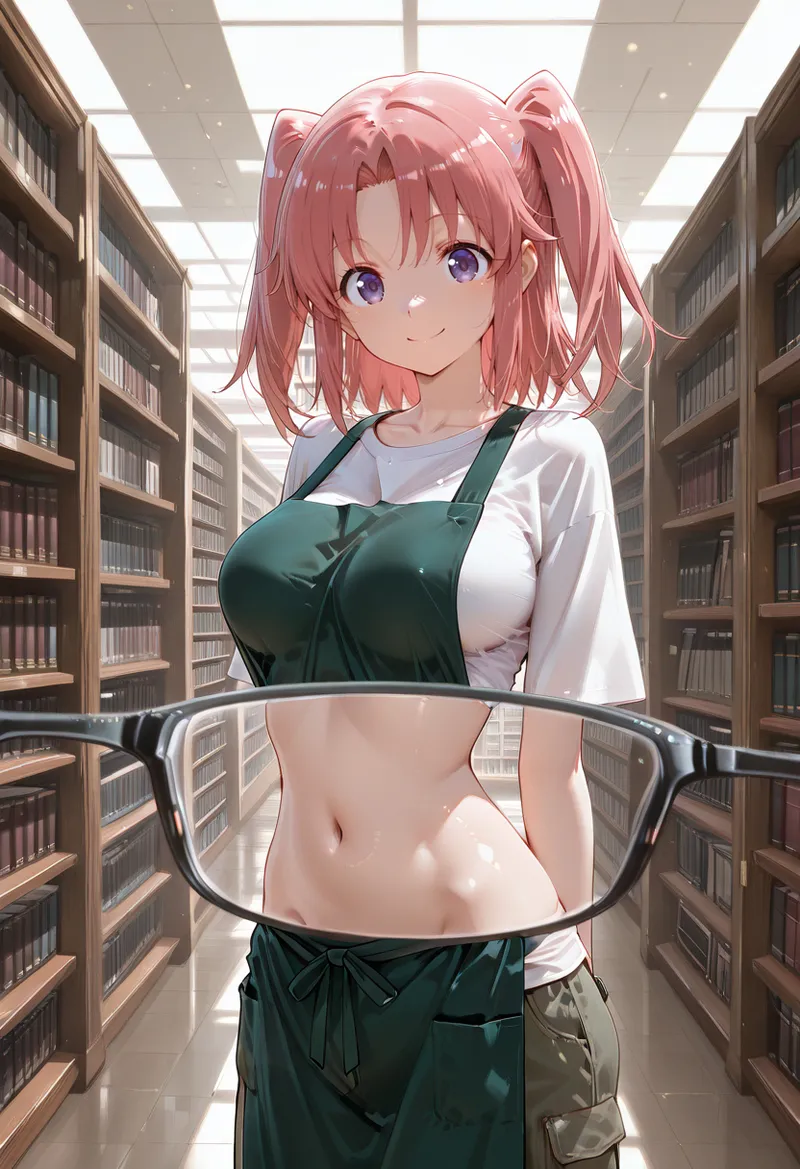 マイネームルナ Pregnant Belly Library Series Yonomori Kobeni Sample - Image 9