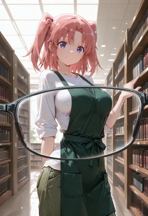 マイネームルナ Pregnant Belly Library Series Yonomori Kobeni Sample - Page 10