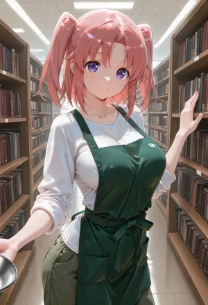 マイネームルナ Pregnant Belly Library Series Yonomori Kobeni Sample - Page 2