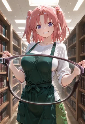 マイネームルナ Pregnant Belly Library Series Yonomori Kobeni Sample - Page 6