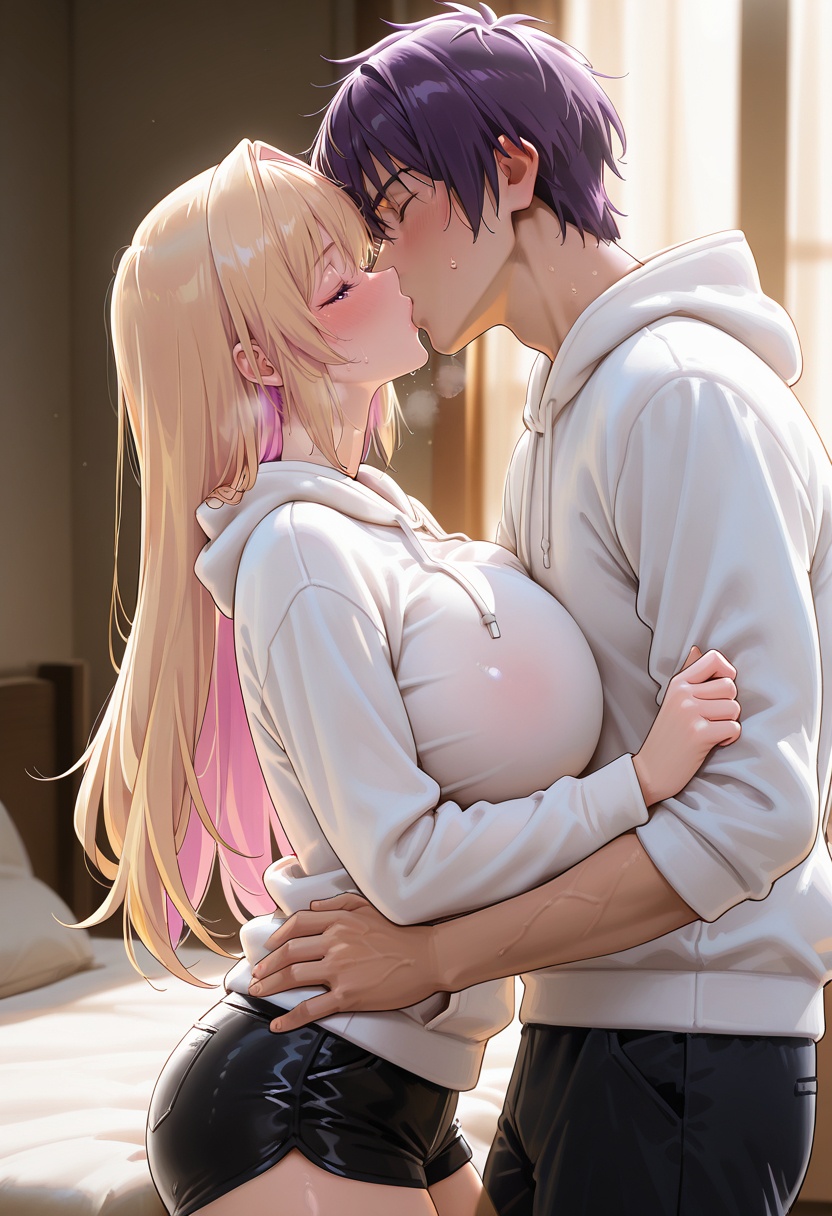 マイネームルナ Pregnant Belly NTR Series Kannawa Azusa Sample - Image 2